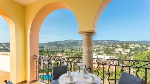 Seaview penthouse for sale in Bendinat, Mallorca