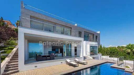Modern sea view villa for sale in Bendinat, Mallorca Modern sea view villa for sale in Bendinat, Mallorca