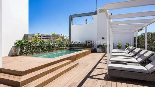 Apartment with community roof terrace and pool for sale in Palma, Mallorca Apartment with community roof terrace and pool for sale in Palma, Mallorca