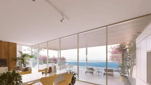 Luxury new build villa close to the beach for sale in Sol de Mallorca