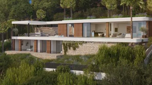 Large plot for sale with sea views in Camp de Mar, Mallorca Large plot for sale with sea views in Camp de Mar, Mallorca