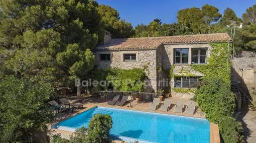 Picturesque stone villa with holiday license for sale in Valldemossa, Mallorca Picturesque stone villa with holiday license for sale in Valldemossa, Mallorca