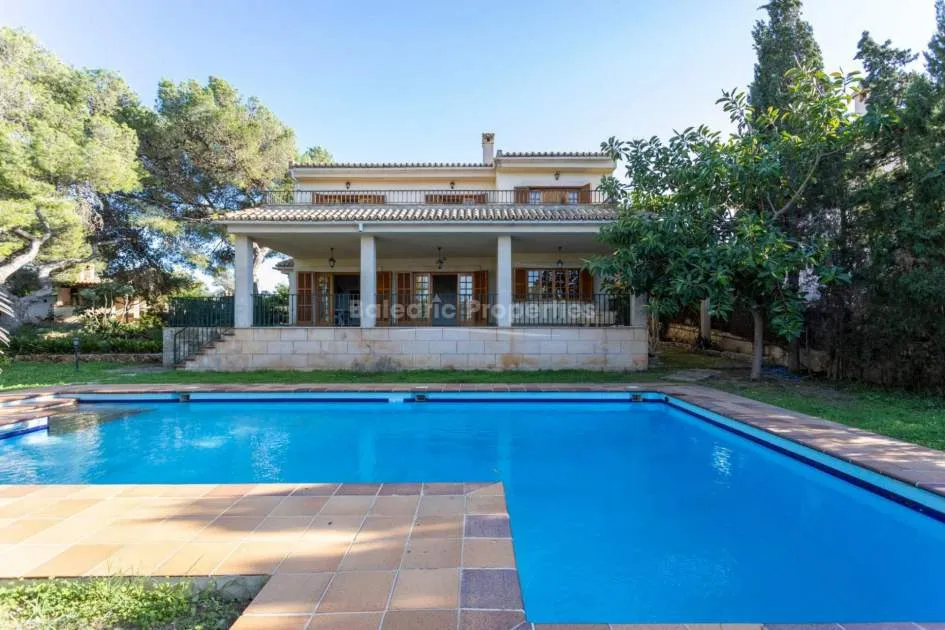 Spacious family home with sea views for sale in Cala Blava, Mallorca