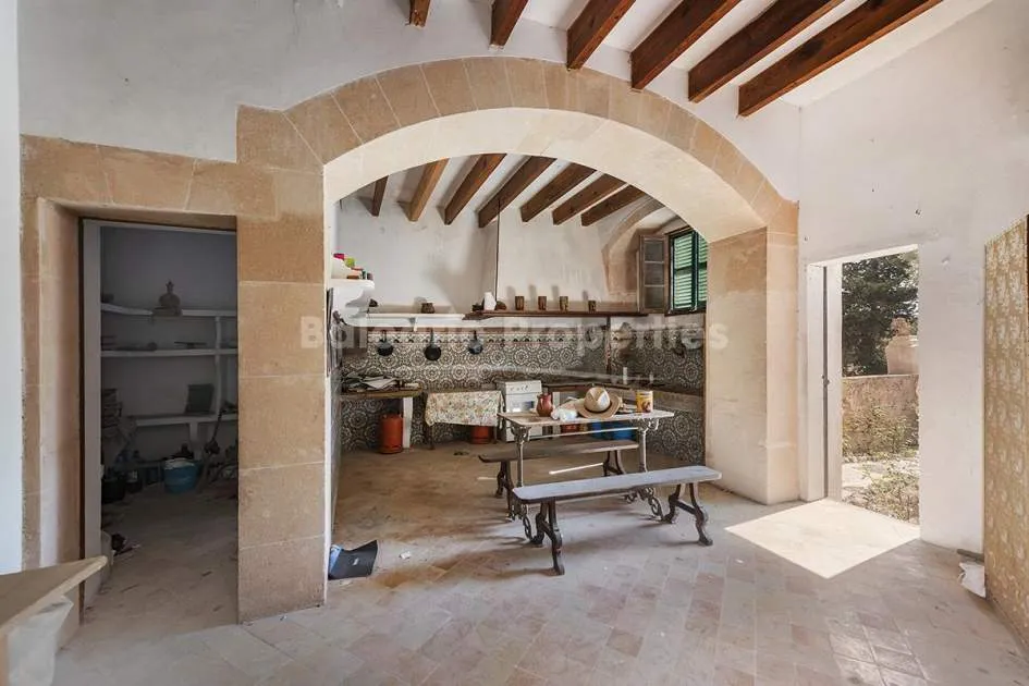 Historic country estate for sale on a huge plot in Algaida, Mallorca