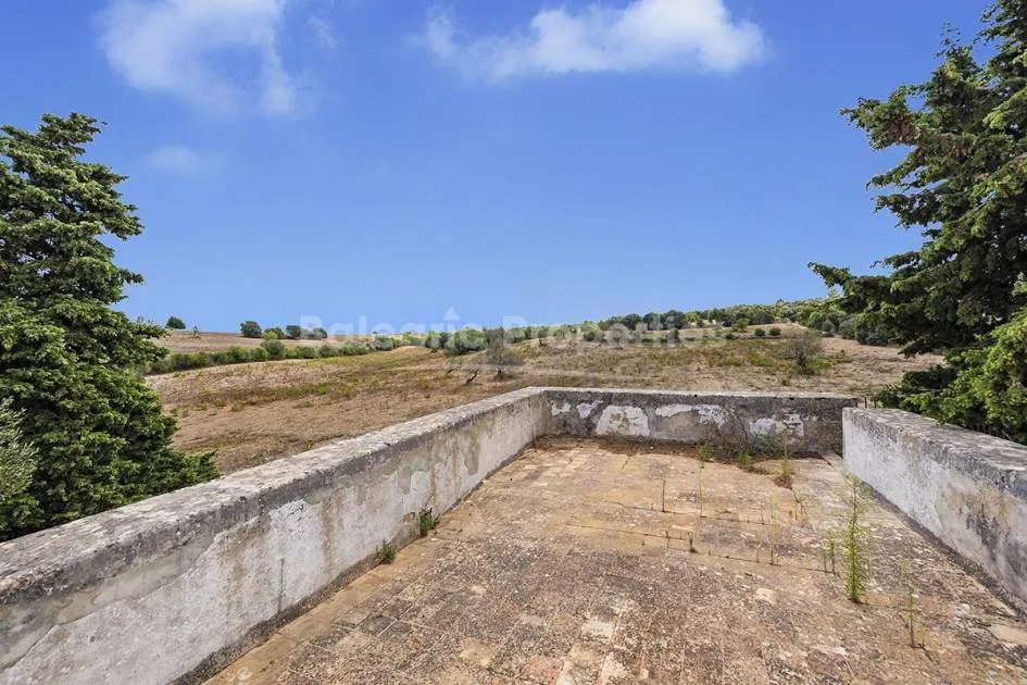 Historic country estate for sale on a huge plot in Algaida, Mallorca