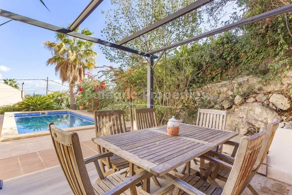 4 bedroom sea view villa with pool for sale in Génova, Palma, Mallorca