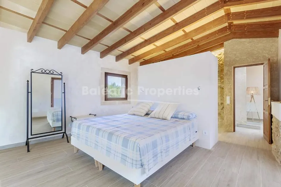 Fully renovated country finca with pool for sale in Manacor, Mallorca