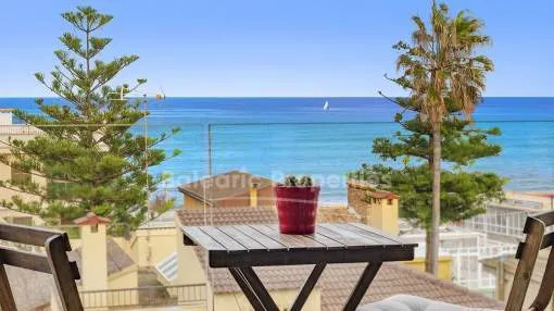 Sea view penthouse apartment for sale in Can Picafort, Mallorca