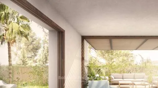 Garden apartment with private pool, for sale in Palma, Mallorca Garden apartment with private pool, for sale in Palma, Mallorca