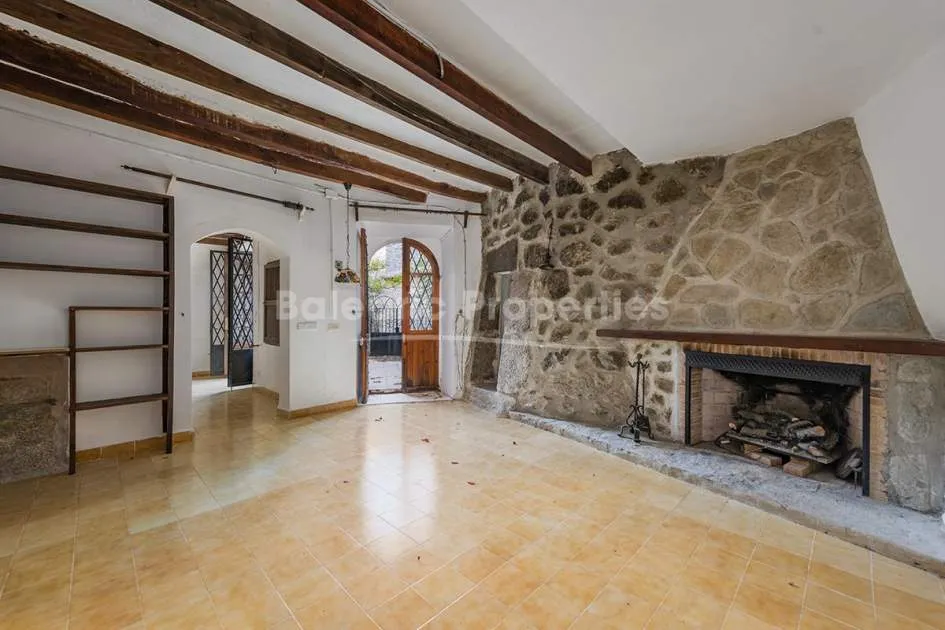 Unique house in need of refurbishment for sale near Puerto Sóller, Mallorca