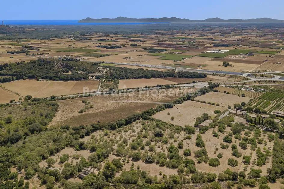 Excellent rustic plot for sale near Pollensa, Mallorca