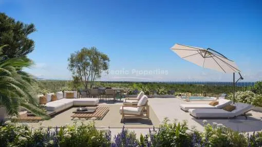 Luxury development of villas for sale close to the sea in Cala Figuera, Mallorca