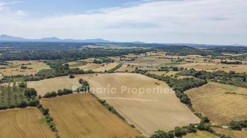Beautiful plot with views of the mountains and Alcudia bay for sale in Muro, Mallorca