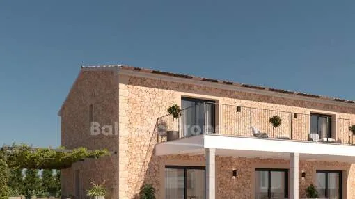 Rustic plot with a luxury villa project and license for sale in Alcudia, Mallorca Rustic plot with a luxury villa project and license for sale in Alcudia, Mallorca