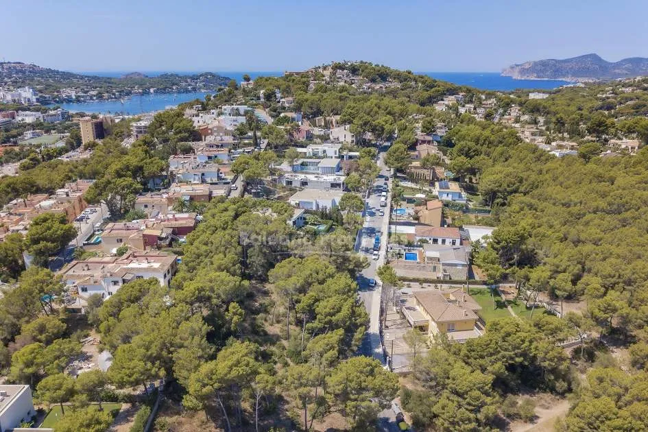 Peaceful plot with project for sale in Santa Ponsa, Mallorca 