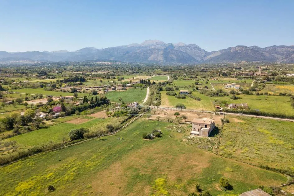 Country plot under construction for sale in Buger, Mallorca