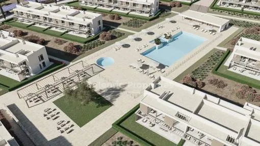 Brand new Penthouse development with roof terrace for sale in Es Trenc, Mallorca Brand new Penthouse development with roof terrace for sale in Es Trenc, Mallorca