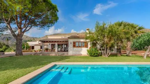 Lovely countryside villa with holiday rental license for sale in Pollensa, Mallorca Lovely countryside villa with holiday rental license for sale in Pollensa, Mallorca