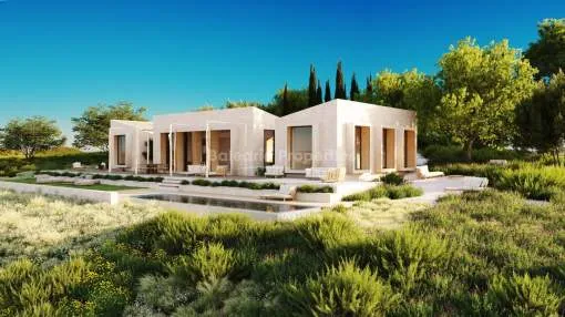 Modern country finca for sale in Lloret de Vistalegre near Sineu, Mallorca