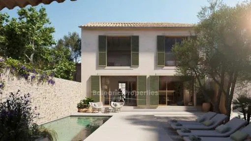 Building plot with project for sale in Muro, Mallorca Building plot with project for sale in Muro, Mallorca