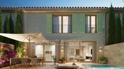 Project with license for a townhouse in the heart of Ses Salines, Mallorca