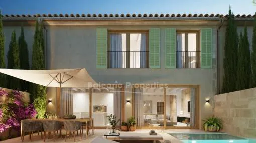 Project with license for a townhouse in the heart of Ses Salines, Mallorca Project with license for a townhouse in the heart of Ses Salines, Mallorca