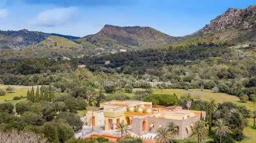 Unique luxury estate with 2 pools for sale close to the town Artá, Mallorca