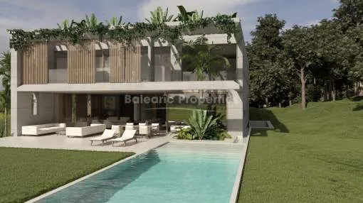 Exclusive plot for sale, perfect for a sea view villa in Bendinat, Mallorca Exclusive plot for sale, perfect for a sea view villa in Bendinat, Mallorca