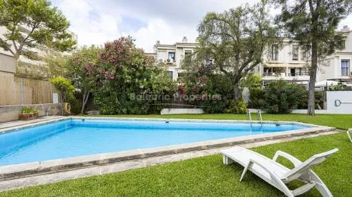 Garden apartment with large terrace for sale in Portals Nous, Mallorca