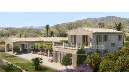 Dream country estate with mountain views for sale in Alaró, Mallorca Dream country estate with mountain views for sale in Alaró, Mallorca