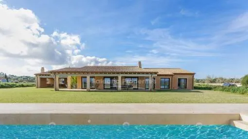 Brand new luxury home with lovely views, for sale in Santanyí, Mallorca
