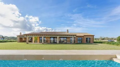 Brand new luxury home with lovely views, for sale in Santanyí, Mallorca Brand new luxury home with lovely views, for sale in Santanyí, Mallorca