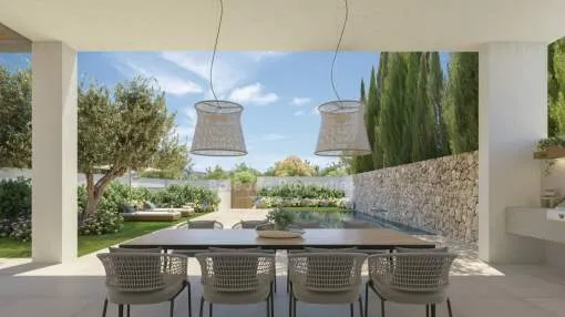 Brand new sea view villa for sale in Cala Figuera, Mallorca