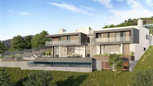 Incredible new luxury villa for sale in the exclusive Son Vida area, Mallorca Incredible new luxury villa for sale in the exclusive Son Vida area, Mallorca