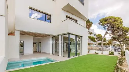 New duplex apartment with sea views for sale in Colònia de Sant Jordi, Mallorca