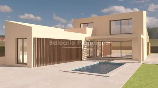 Fantastic plot with building license and project in Muro, Mallorca