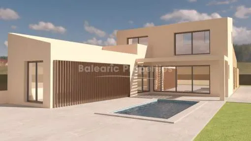 Fantastic plot with building license and project in Muro, Mallorca Fantastic plot with building license and project in Muro, Mallorca