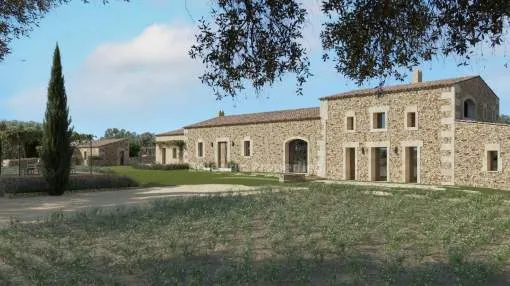 Unique and beautifully restored country estate for sale near Cala Varques, Mallorca