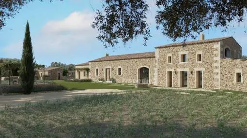 Unique and beautifully restored country estate for sale near Cala Varques, Mallorca Unique and beautifully restored country estate for sale near Cala Varques, Mallorca