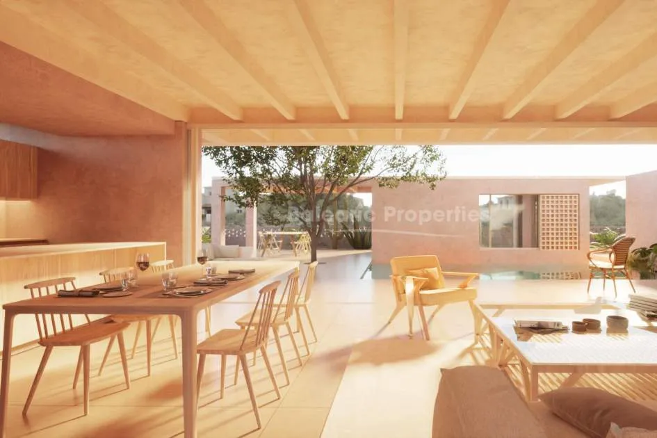 Designer villa for sale near Es Trenc beach in Sa Rapita, Mallorca
