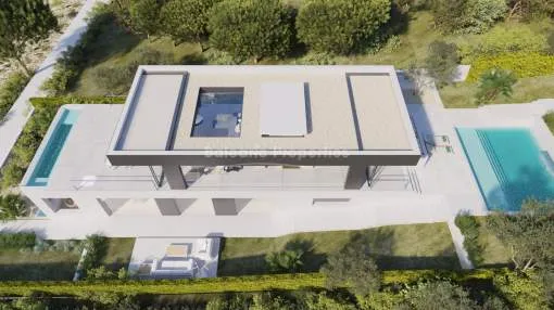 Brand new luxury villa for sale in Cala Mandia, Mallorca
