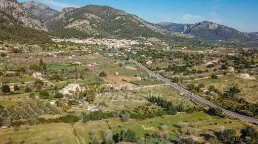 Beautiful plot for sale with "bancales" between Selva and Caimari, Mallorca