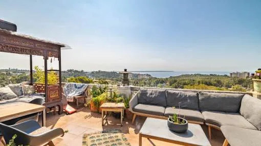 Property with Sea Views and Expansion Potential in Vibrant Génova, Mallorca Property with Sea Views and Expansion Potential in Vibrant Génova, Mallorca