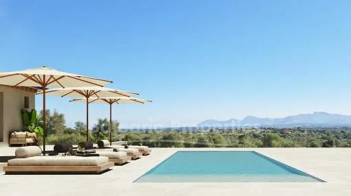 Glorious country home with sea views for sale in Santa Margalida, Mallorca Glorious country home with sea views for sale in Santa Margalida, Mallorca