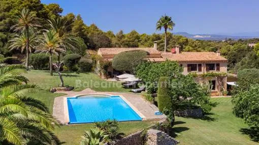 Fantastic Mallorcan finca for sale in the hills near Felanitx, Mallorca