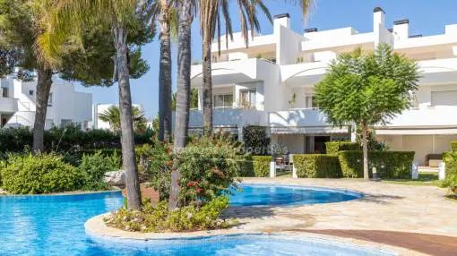 Luxury home with garden and communal pools for sale in Puerto Pollensa, Mallorca