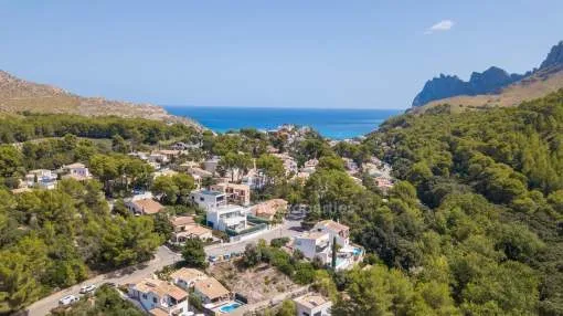 2 Building plots for sale together in Cala San Vicente, Mallorca