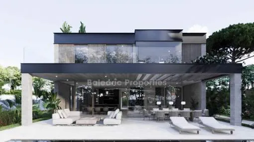 Sunning villa project for sale in Son Vida, Mallorca Sunning villa project for sale in Son Vida, Mallorca