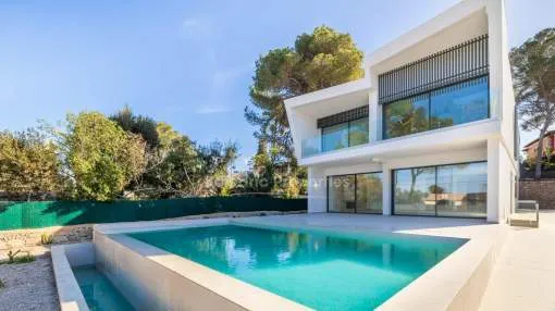Modern villa for sale close to the beach in Son Verí Nou, near Palma de Mallorca