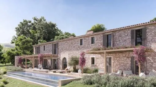 Investment finca in need of restoration, for sale in Campanet, Mallorca